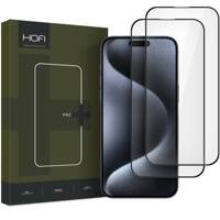 Szkło Hartowane Hofi Glass PRO+ 2-pack IPHONE 16 black